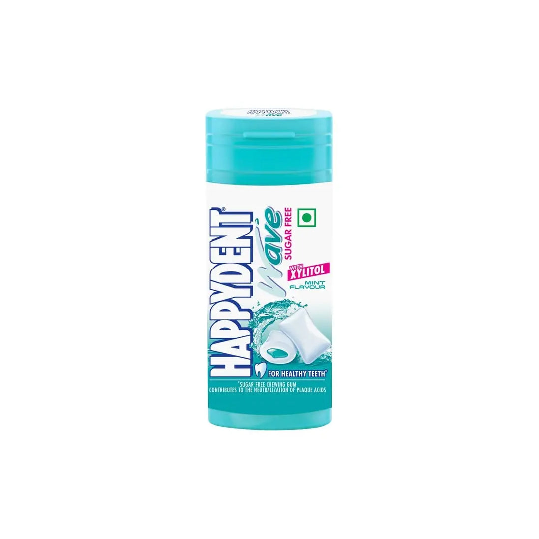 Happydent Wave Sugarfree Mint Chewing Gum 18 Pcs