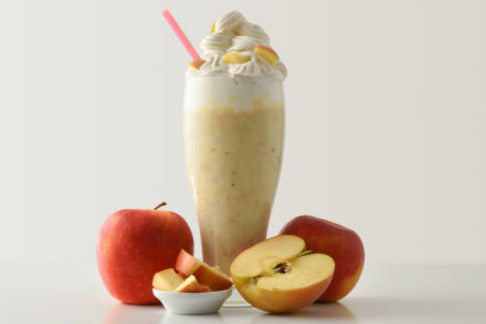 Apple milkhake