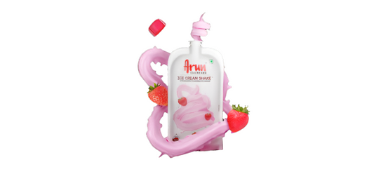 Ice Cream Shake Strawberry