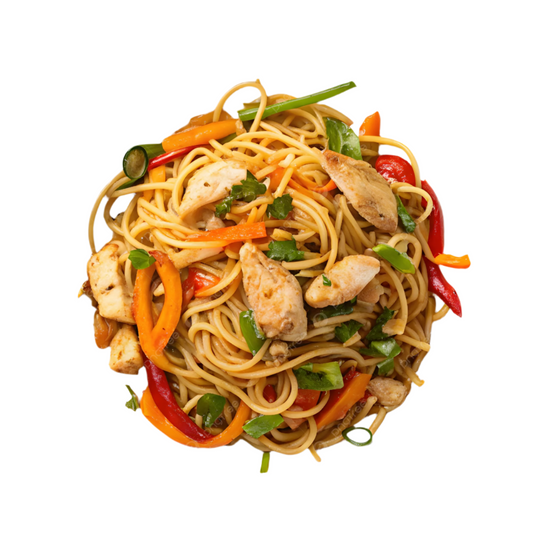 Chicken noodles